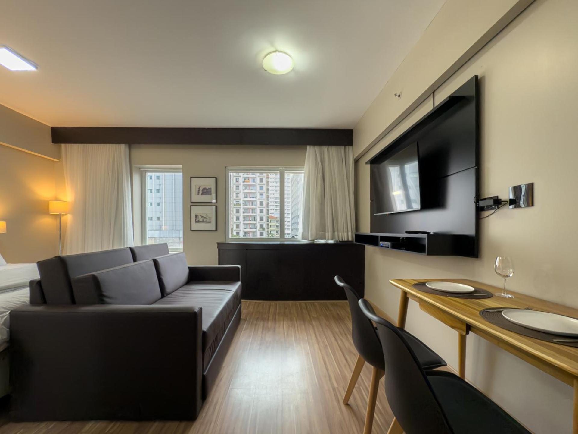 Flat 702 Suite Patio Paulista - Bela Vista Сан-Пауло Экстерьер фото