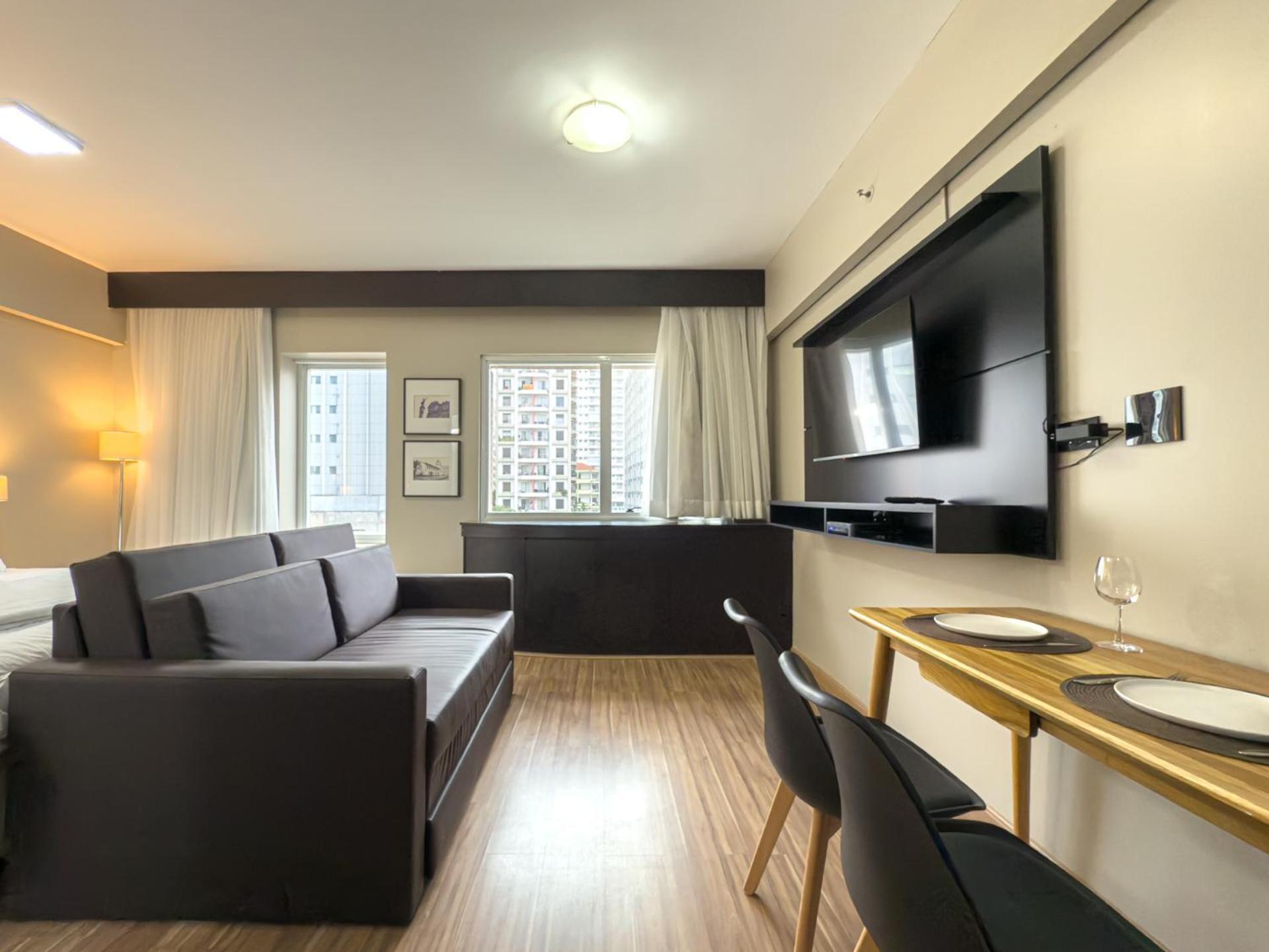 Flat 702 Suite Patio Paulista - Bela Vista Сан-Пауло Экстерьер фото